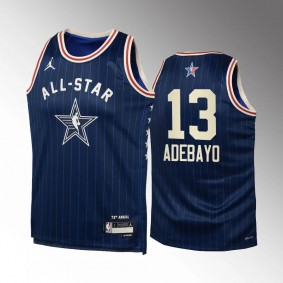 Youth #13 Bam Adebayo Eastern Conference All-Star 2024 Miami Heat Jersey - Blue